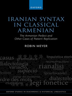 cover image of Iranian Syntax in Classical Armenian